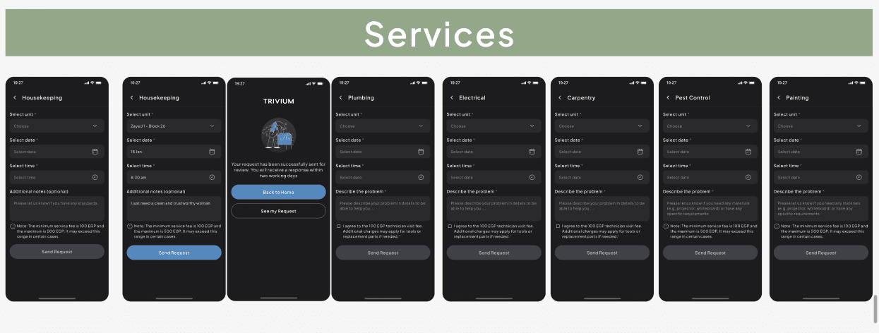 GenyServe services interface
